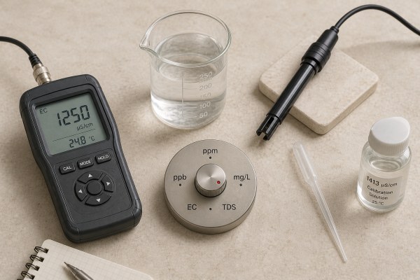 تبدیل ppm ppb EC TDS mg/L کیفیت آب