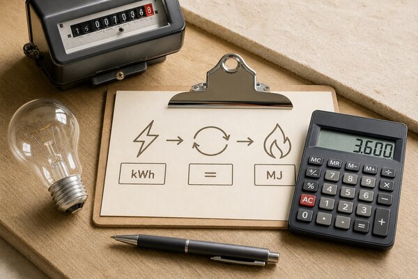 تبدیل واحد انرژی - energy unit converter - ژول کالری کیلووات‌ساعت - joule calorie kwh - مبدل انرژی - energy converter - جدول تبدیل انرژی - energy chart - واحدهای انرژی - energy units
