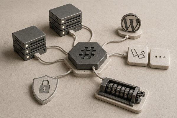 ساخت کد hash برای وردپرس و لاراول - hash generator WordPress Laravel - تولید هش پسورد - password hash generator - bcrypt و argon2 - bcrypt argon2 - هشینگ امن - secure hashing - تولید salt و hash - salt and hash generator