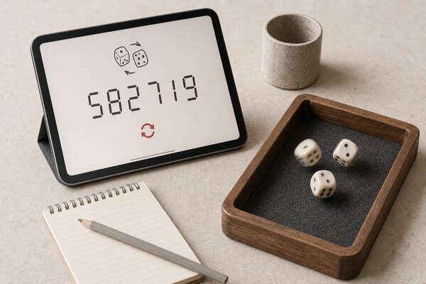 تولید اعداد تصادفی - random number generator - عدد رندوم - randomizer - تولید شماره رند - random digits - بازه سفارشی اعداد - custom range numbers - قرعه‌کشی عددی - raffle numbers