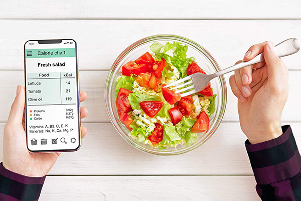 محاسبه آنلاین میزان مصرف کالری روزانه