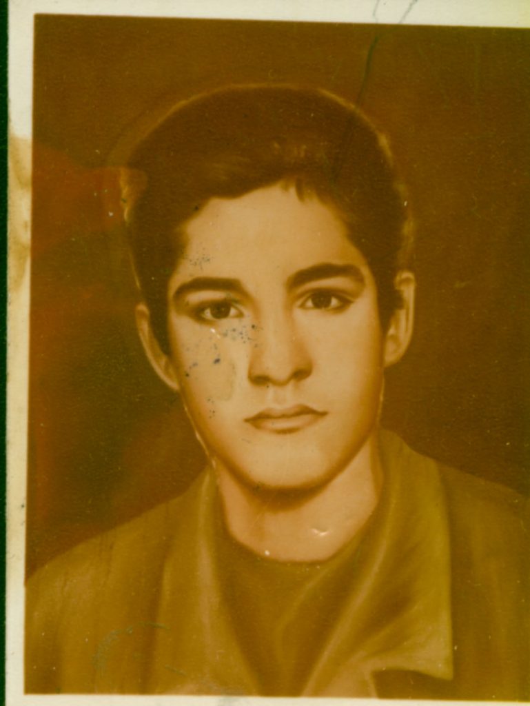 شهید ابراهیم میرزایی فرزند مختارعلی