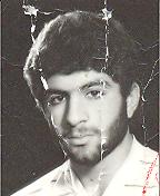 شهید احمد حسین علی پورحرفه گر فرزند علی اصغر