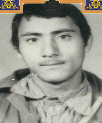 شهید احمد پاسپوس فرزند بارانی