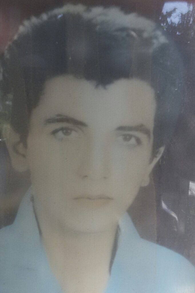 شهید احمد گنجی مهیاری فرزند محمد