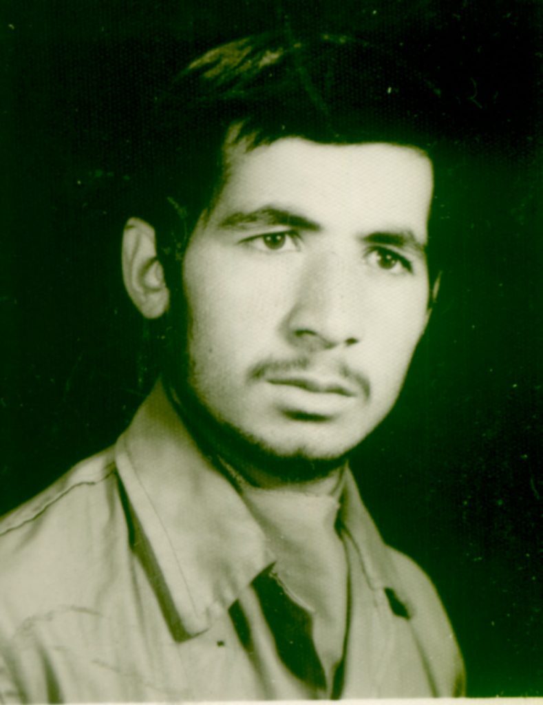 شهید اسداله فرهودی فرزند غیب اله
