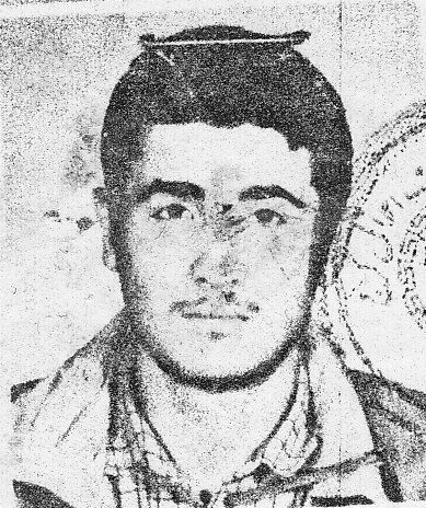 شهید اسفندیار مقدم فرزند ذکراله