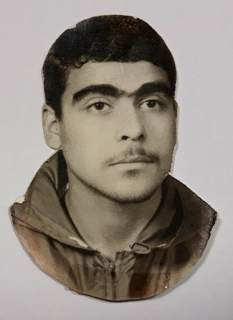 شهید اسماعیل عبداله زاده جمال آبادی فرزند علی