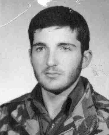 شهید امیررضا خدمتی قره چمن فرزند هاشم