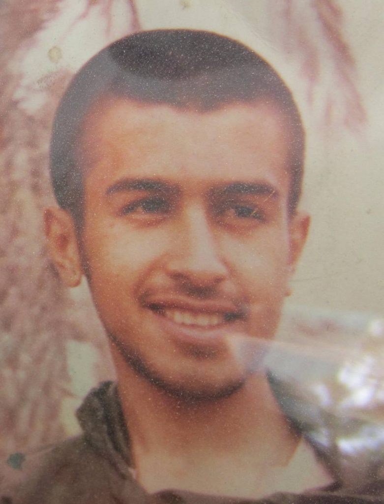 شهید امیرمحسن میرزامحمد فرزند علی رضا
