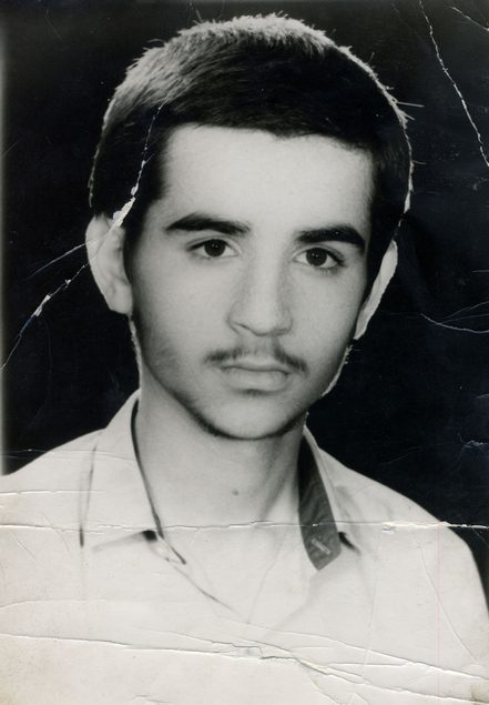 شهید امیرمحسن کاظمی فرزند عباسعلی