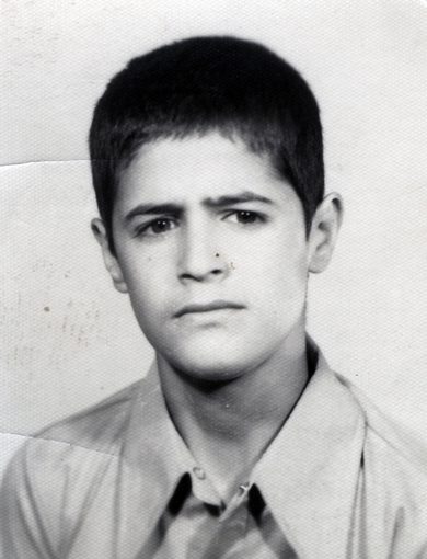 شهید امیر کرمانشاهی راد فرزند حسین