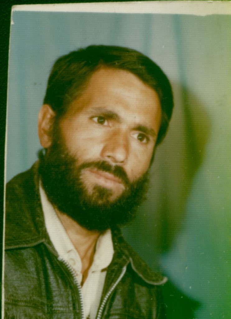 شهید برات علی سبیانی فرزند رضا