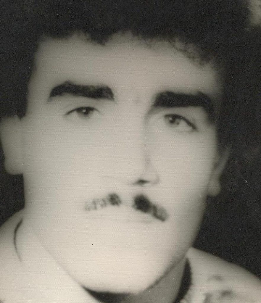 شهید برارجان خدادادی فرزند مرحوم گل محمد