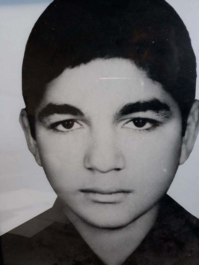 شهید بهرام محسنی خلج فرزند علی