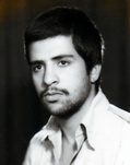 شهید بهرام همراه فرزند محمدباقر