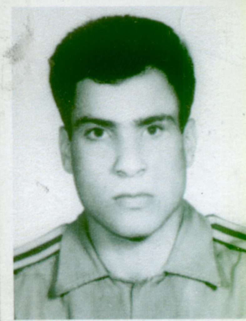 شهید تیمور کوه فر فرزند قیاس