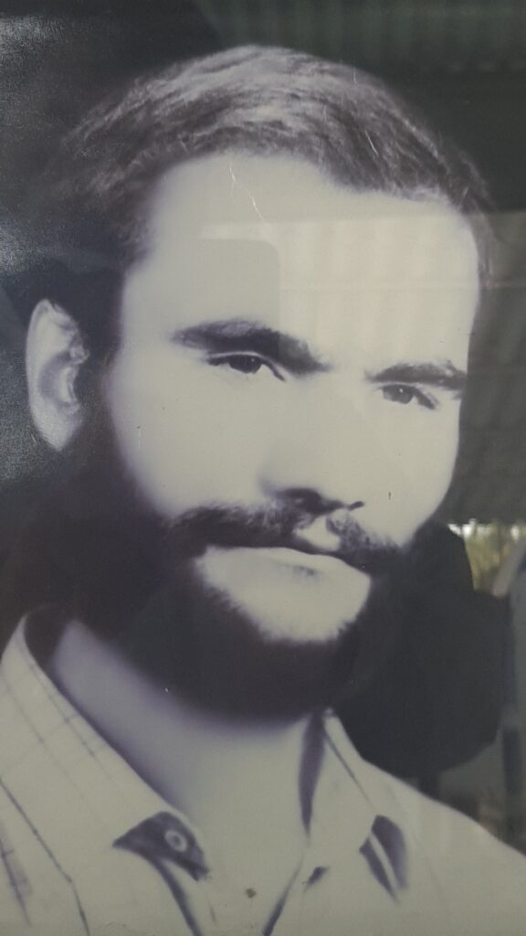 شهید جعفر عزیزی فرزند عبدالباقی