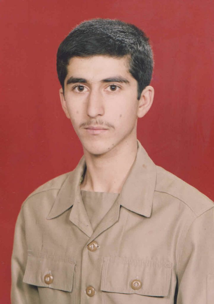 شهید حسین آزمایش فرزند نعمت اله