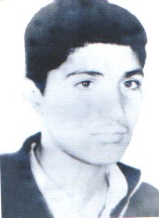 شهید حسین وهابی کاشی فرزند جواد