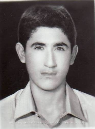 شهید حمداله محمدی اقدم فرزند بختیار