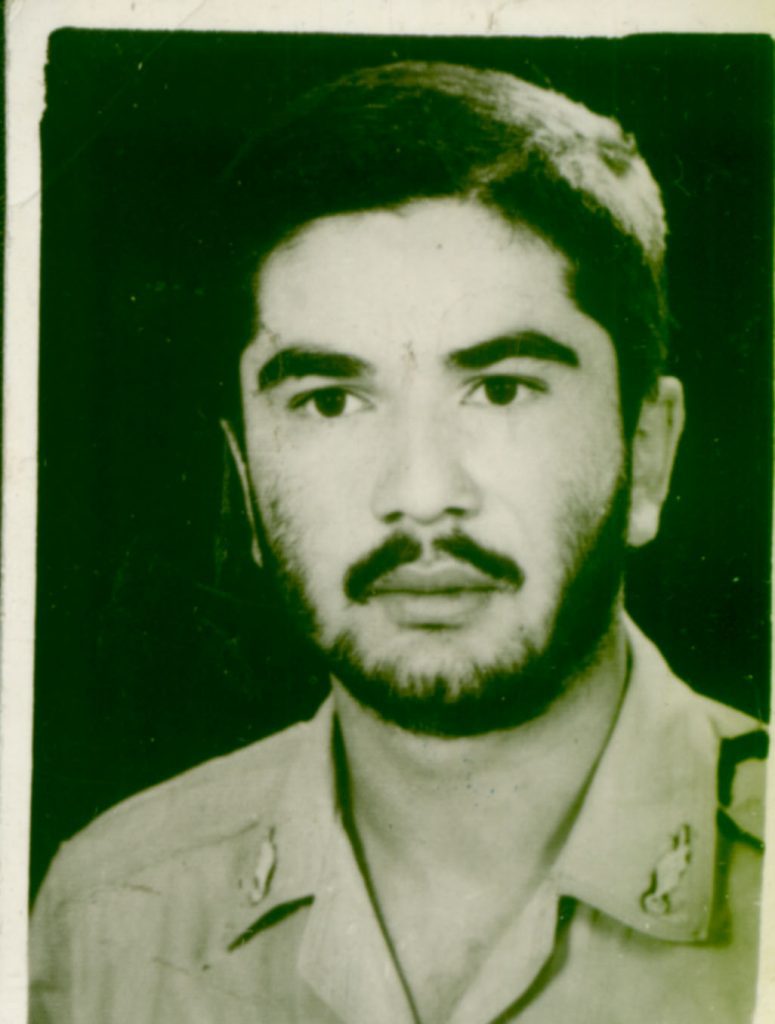 شهید حمیدرضا انصاری خالدی فرزند علی آقا
