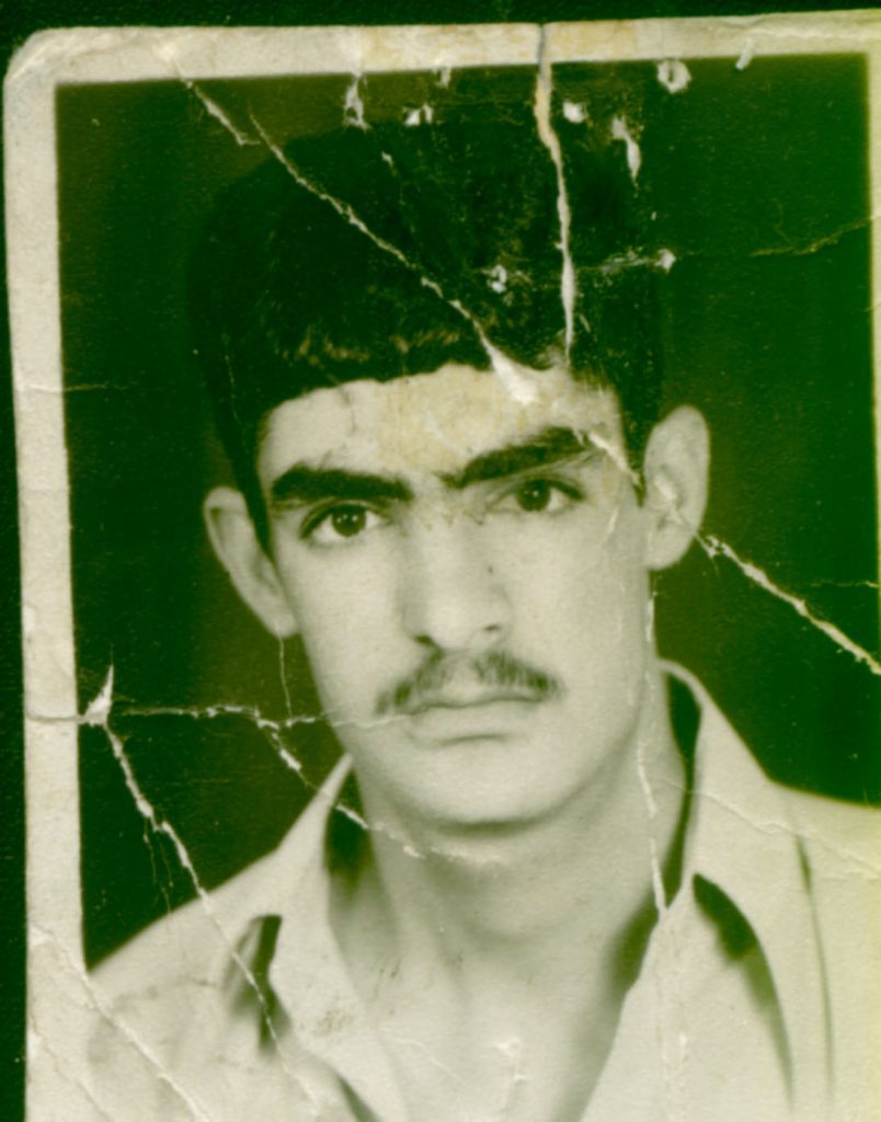 شهید حواص علی خزایی فرزند پنج علی