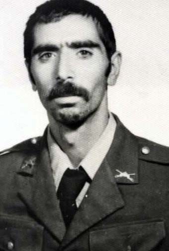 شهید خیراله حسینی اسد فرزند نصرت