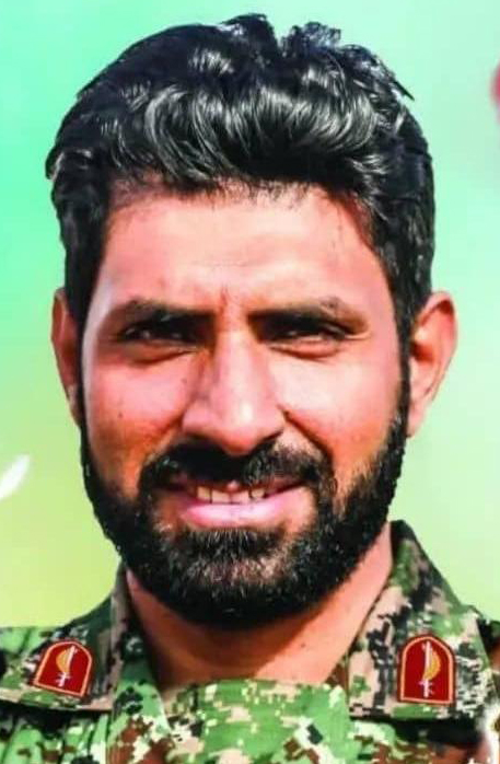 شهید داود جعفری فرزند عظم الله