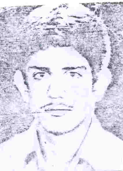 شهید داود قیداری فرزند نادعلی