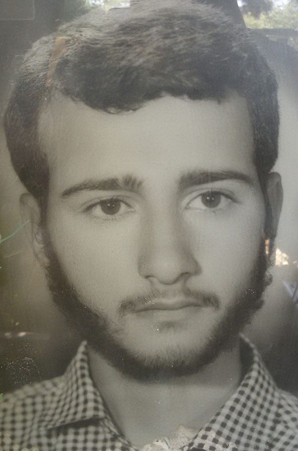 شهید رضا بیات فرزند ابراهیم