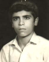 شهید رضا حاجی حسینی گزستانی فرزند حسن