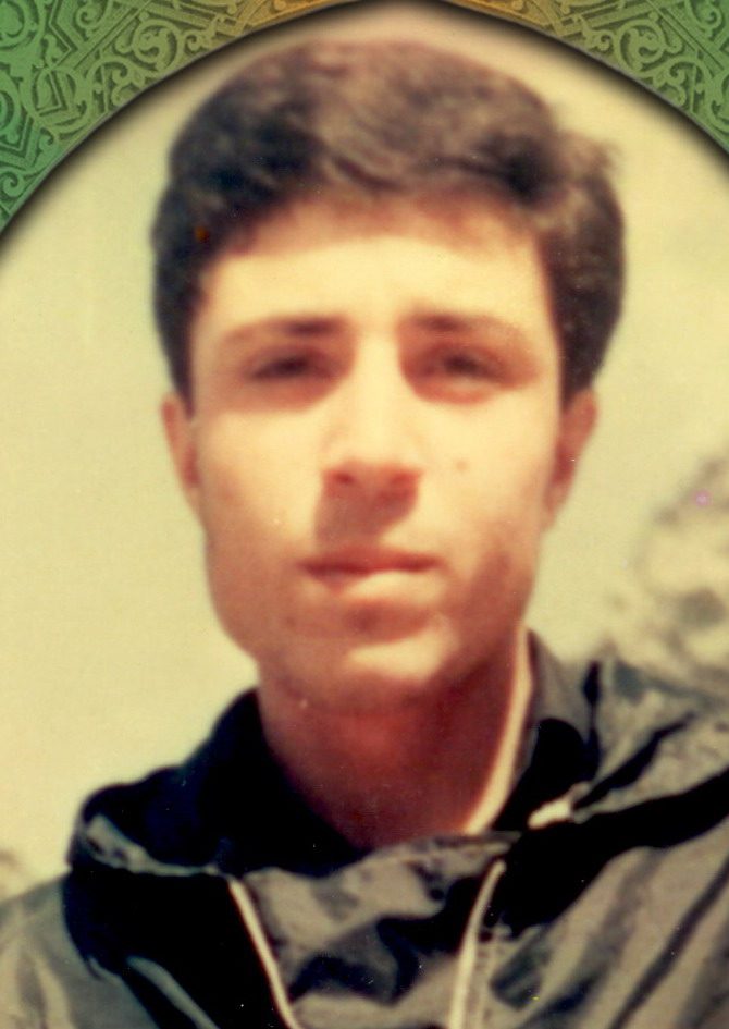شهید رضا مهدوی نیا فرزند فرج اله