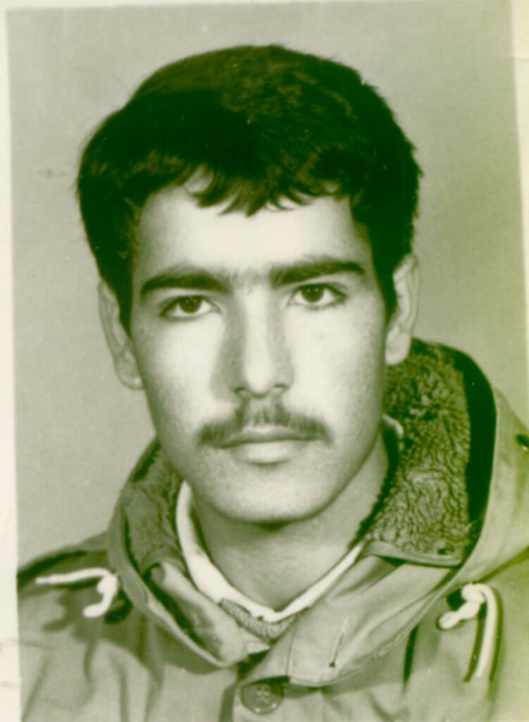 شهید روح اله بابابزرگی فرزند عزیزمراد
