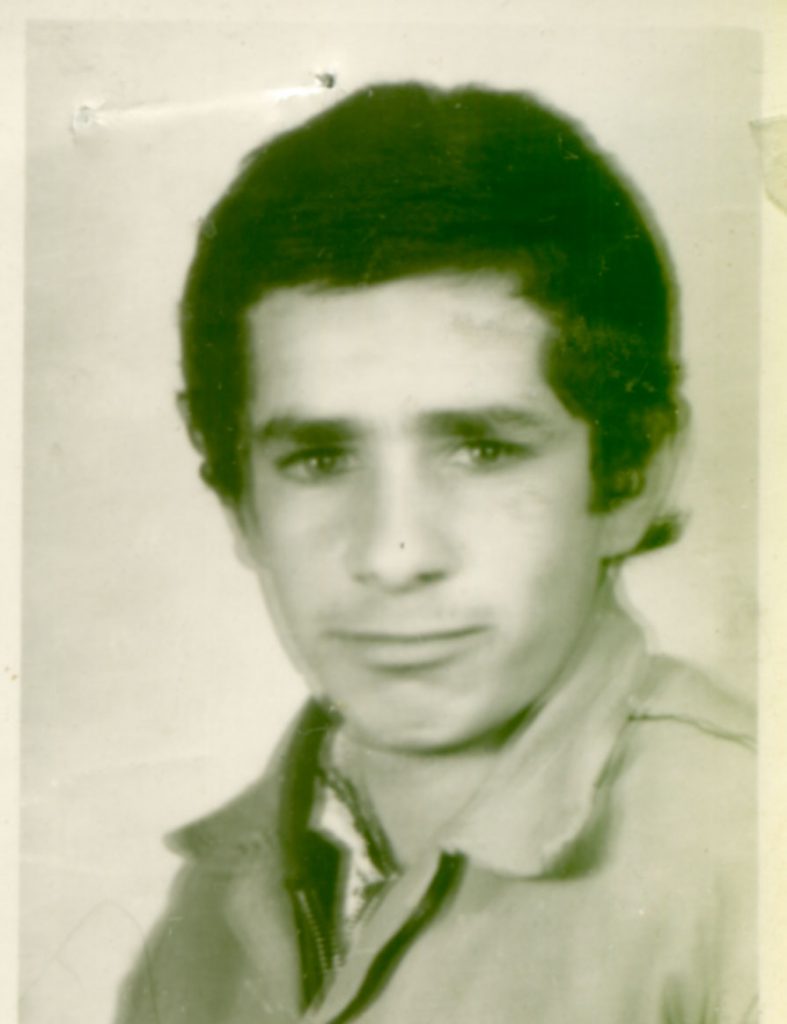 شهید روح اله کشت پور فرزند فیض اله