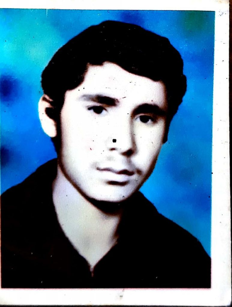 شهید سعداله حنیفه زاده فرزند اسفندیار