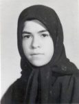 شهید سکینه علی زاده فرزند علی اکبر