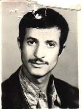 شهید سیامک خاک نجاتی فرزند محمدابراهیم