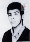 شهید سیدبهزاد شمس آبادی فرزند سیدفریدون