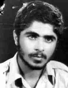 شهید سیدجلال اسمعیل زاده کنف گورابی فرزند سیدحسن