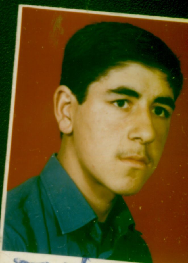 شهید سیدحسین رضا عربی فرزند سیدقربان
