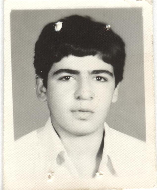 شهید سیروس الدین طاهریان فرزند تاج الدین