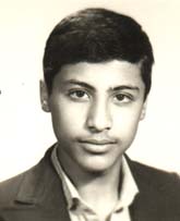 شهید شهرام حاتم تهرانی فرزند مجتبی