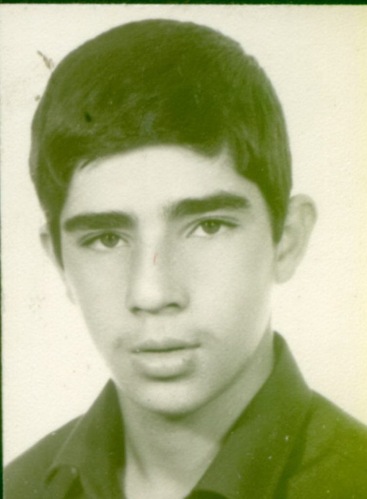 شهید عباس حسینی فرزند اسکندر