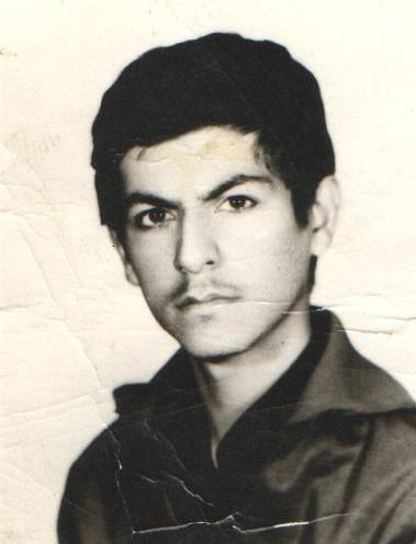 شهید عباس قاسمی آبیازنی فرزند قاسم