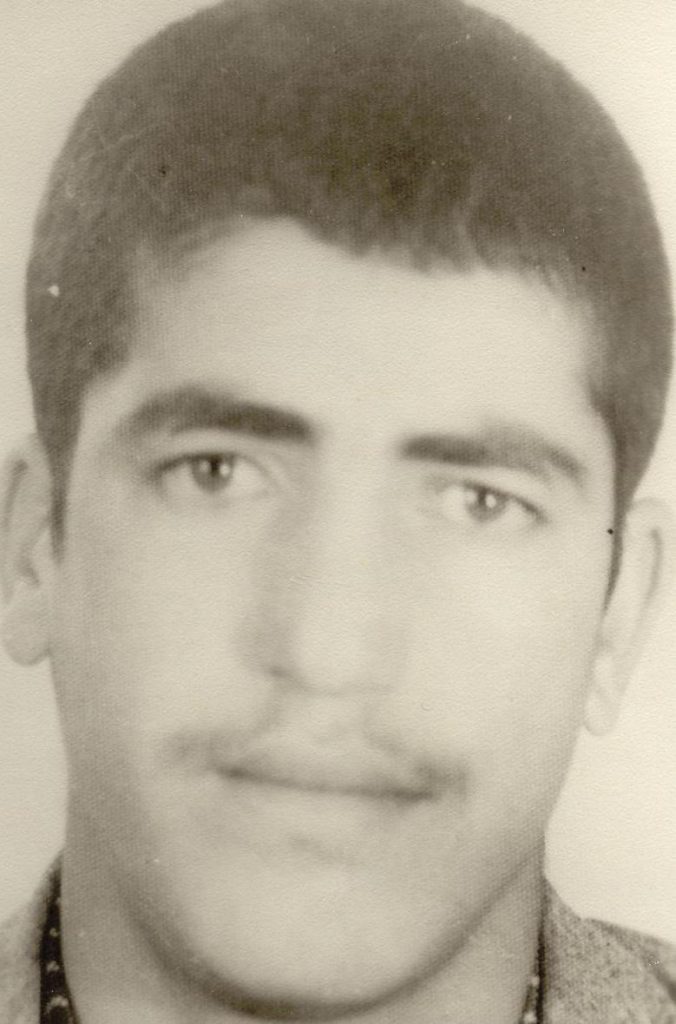 شهید عسگری قلی بیگی فرزند حسین