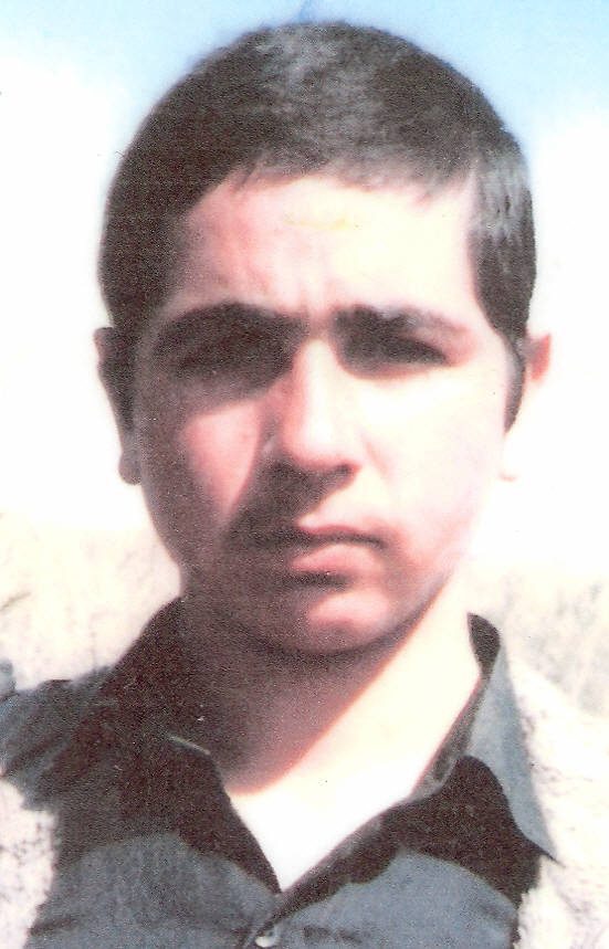 شهید علی اوسط بدرزاده فرزند طهماس