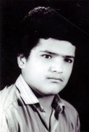 شهید علی رضا آدینه زاده فرزند محمدرضا