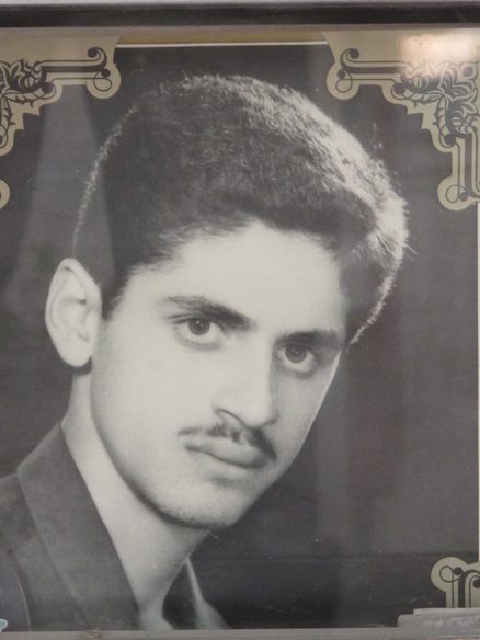 شهید علی رضا ابراهیمی هنده خاله فرزند رمضان علی