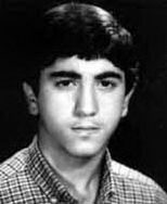 شهید علی رضا احمدی فرزند علی محمد